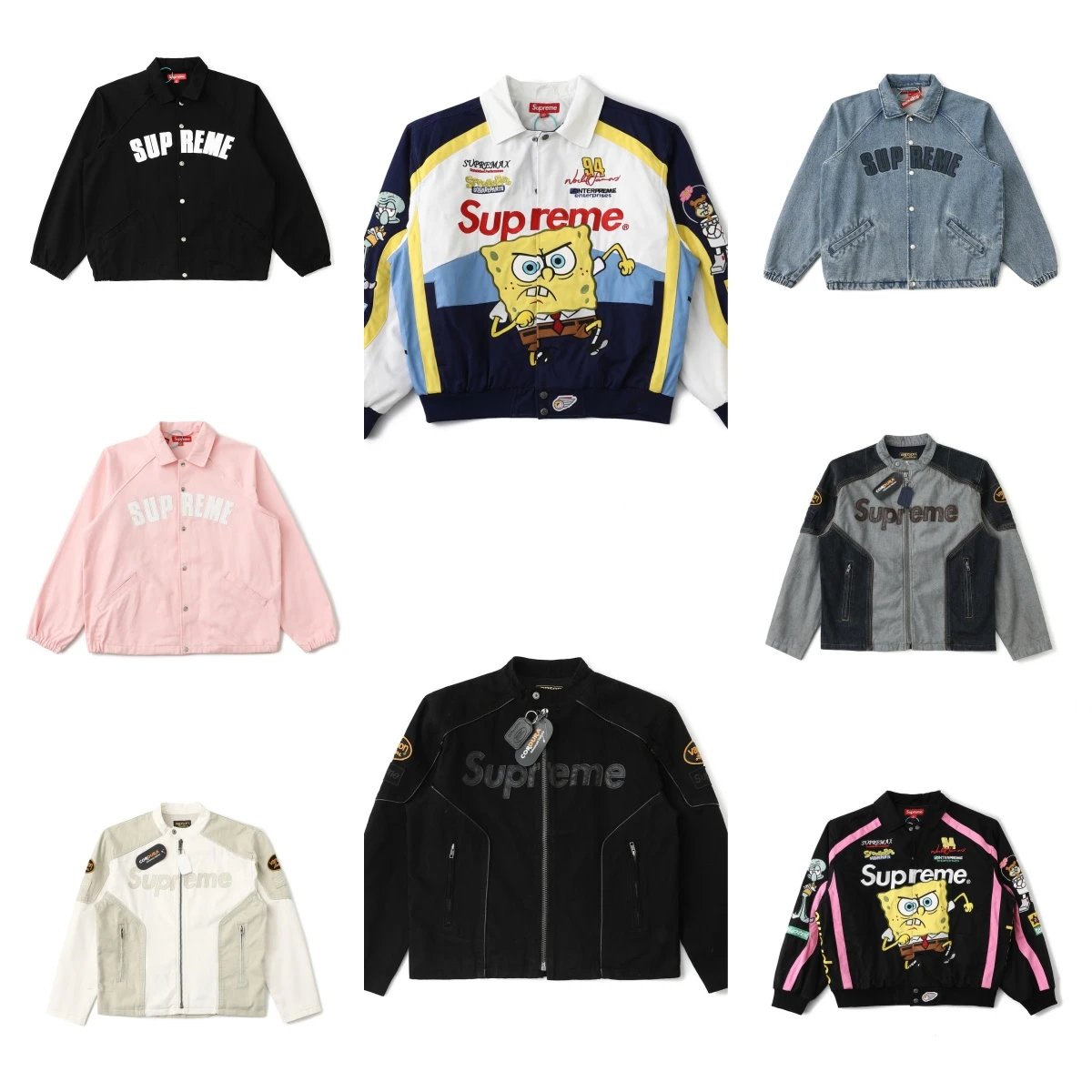 Supreme Jackets Logo-Print Coach Jacket image 2