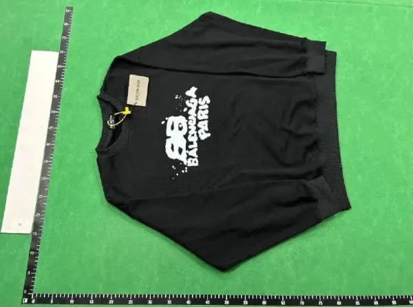 Balenciaga Money Bag Print Black Hoodie - 5