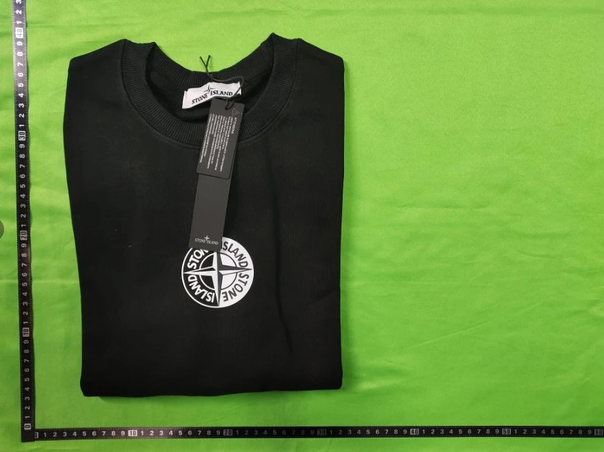 Stone Island White Compass Print Hoodie - 9