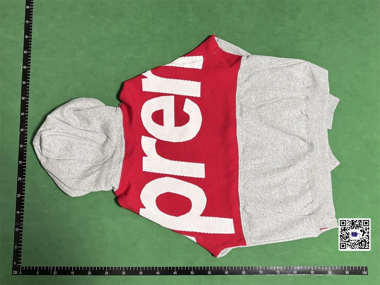 Supreme Box Logo Sleeve Print Hoodie Black - 4