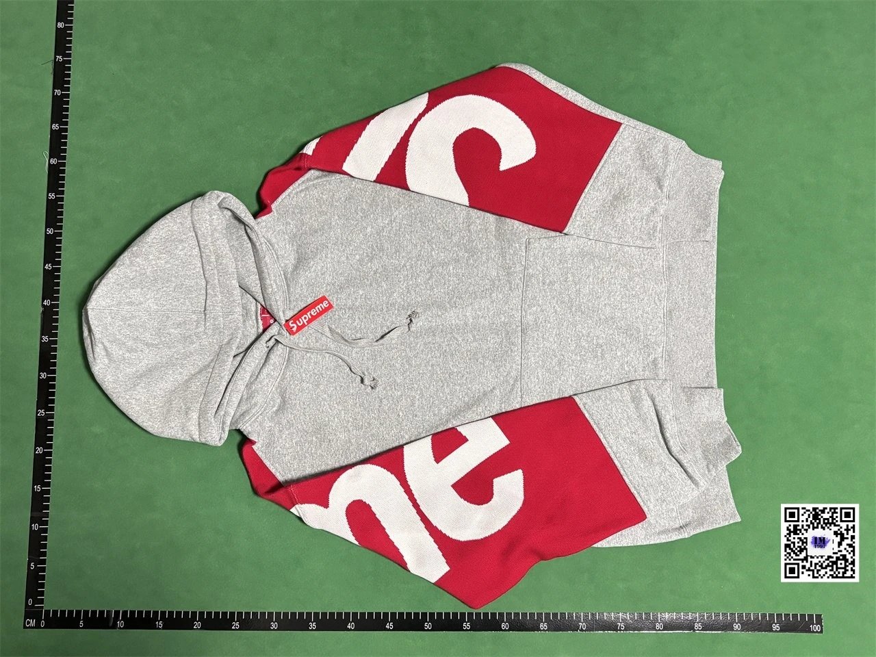 Supreme Box Logo Sleeve Print Hoodie Black - 7