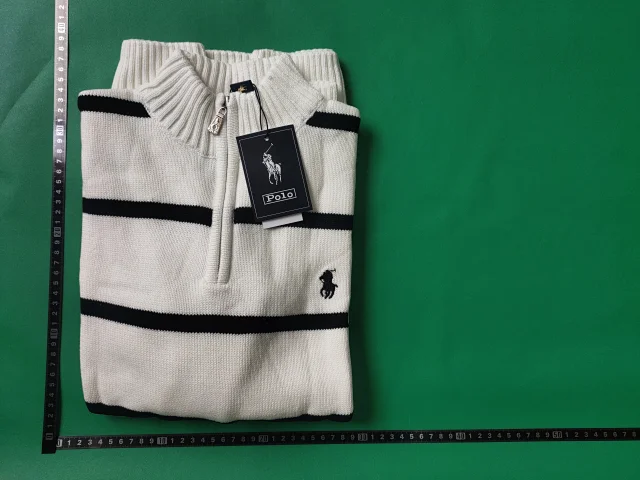Polo Ralph Lauren Knitwear Quarter-Zip Mock-Neck Knit Sweater product detail image 8