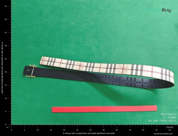 Burberry Equestrian Knight Device Belt Black - 10