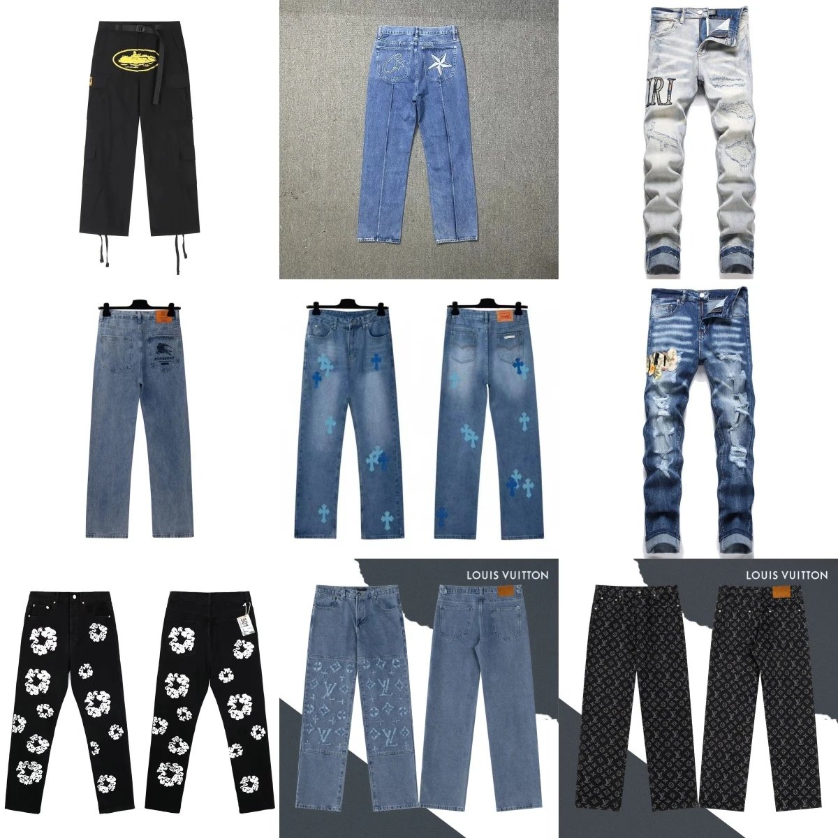 Fashionable and versatile casual jeans