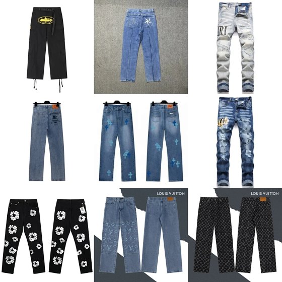 Fashionable and versatile casual jeans