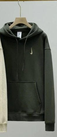 Nike Essential Hoodie Army Green Hoodie - 1