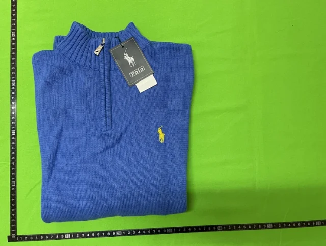 Polo Ralph Lauren Knitwear Quarter-Zip Mock-Neck Knit Sweater product detail image 7