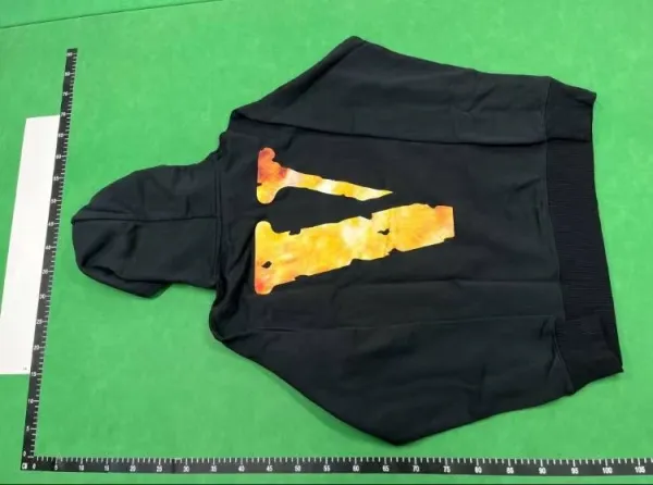 Vlone Distressed Black Hoodie - 6