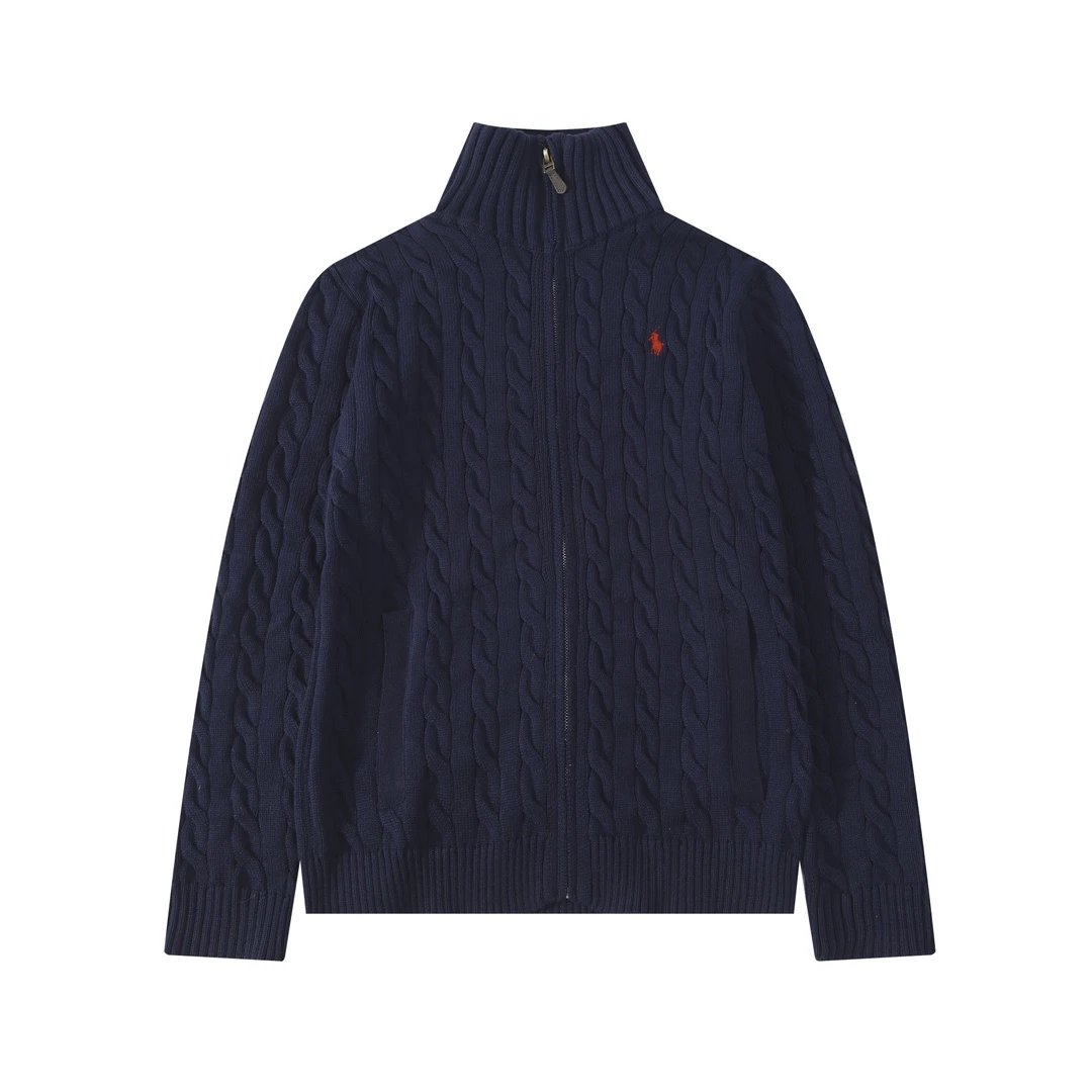 Polo Ralph Lauren Knitwear Quarter-Zip Mock-Neck Knit Sweater — Ral-25