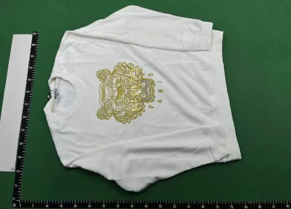 Kenzo Tiger Embroidered Black Hoodie - 9