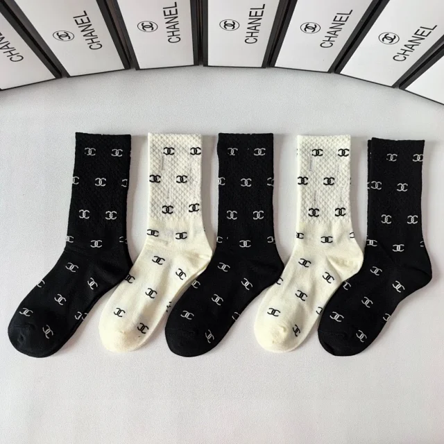 Dior Socks Logo Crew product detail image 10