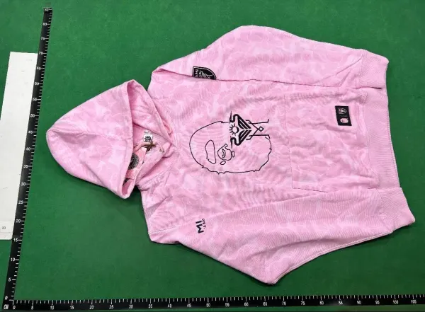 A Bathing Ape x Pink Panther Collaboration Graphic Hoodie White - 8