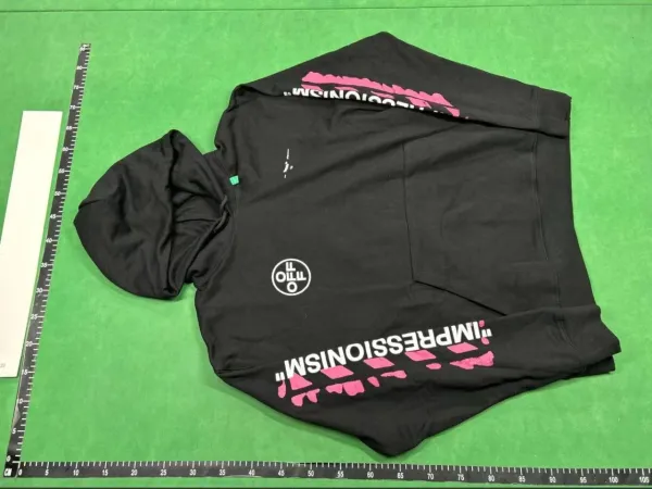 Off-White Diag Arrow Print Hoodie White - 6