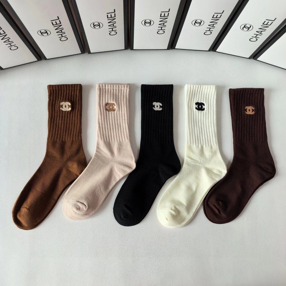Dior Socks Logo Crew — soc-64
