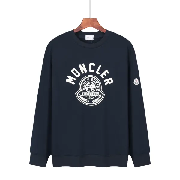 Moncler World Boxing Championships Navy Hoodie - 1