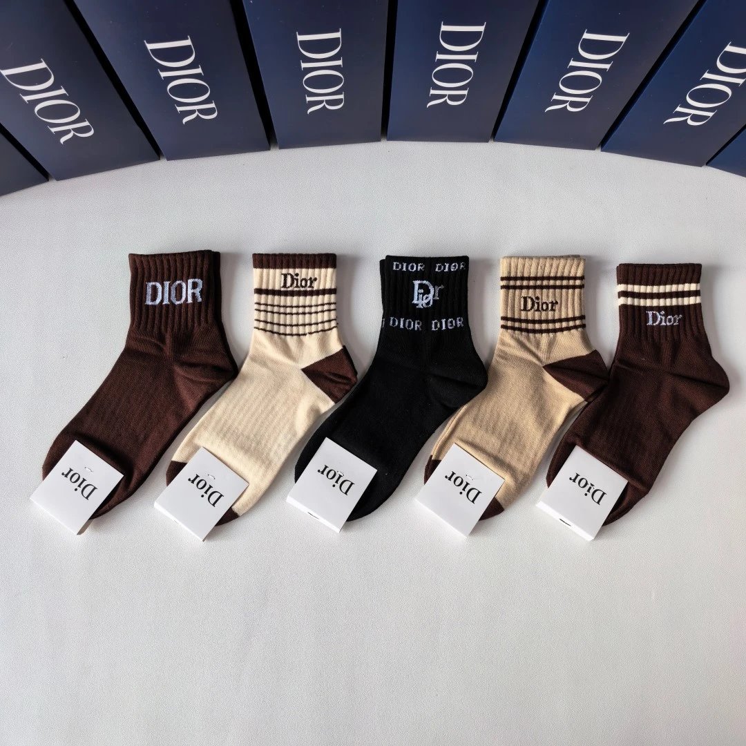 Dior Socks Logo Crew — soc-87