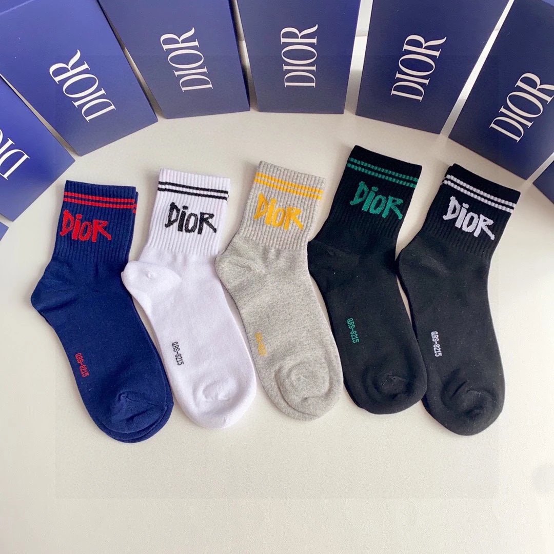 Dior Socks Logo Crew — soc-83