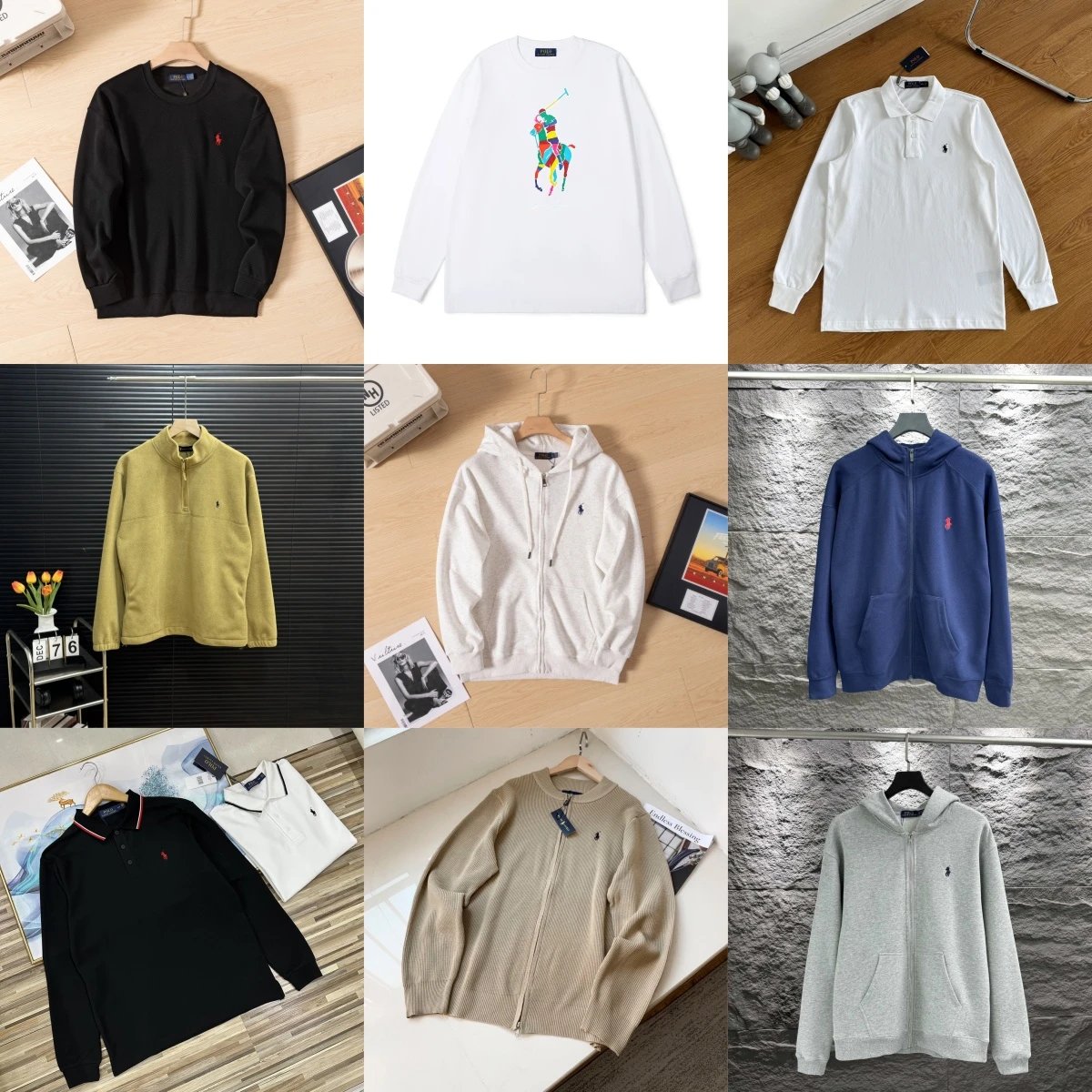 Polo Ralph Lauren Casual Zip-Up Sweatshirts