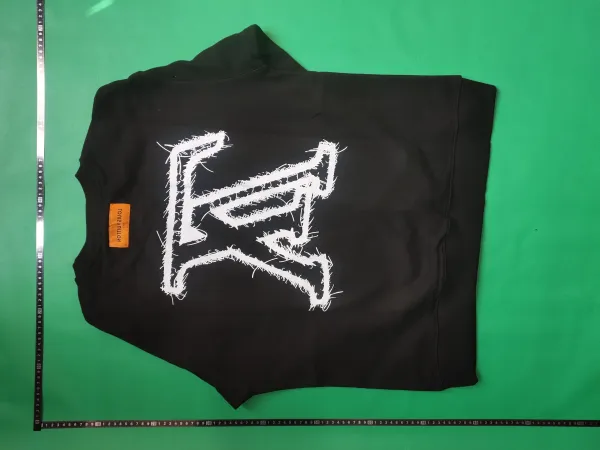 Louis Vuitton Monogram Embroidered Crewneck Black Sweater - 6