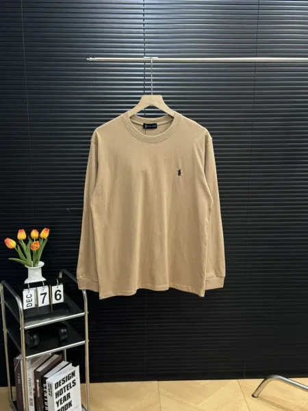 Polo Ralph Lauren Classic Fit Long-Sleeve T-Shirt Beige - 1