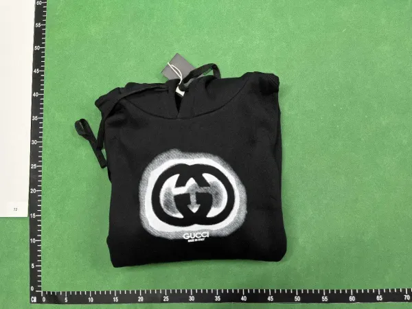Gucci Firenze 1921 Logo Hoodie Black - 9