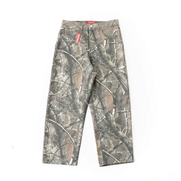 Supreme Camo Print Jeans - 1