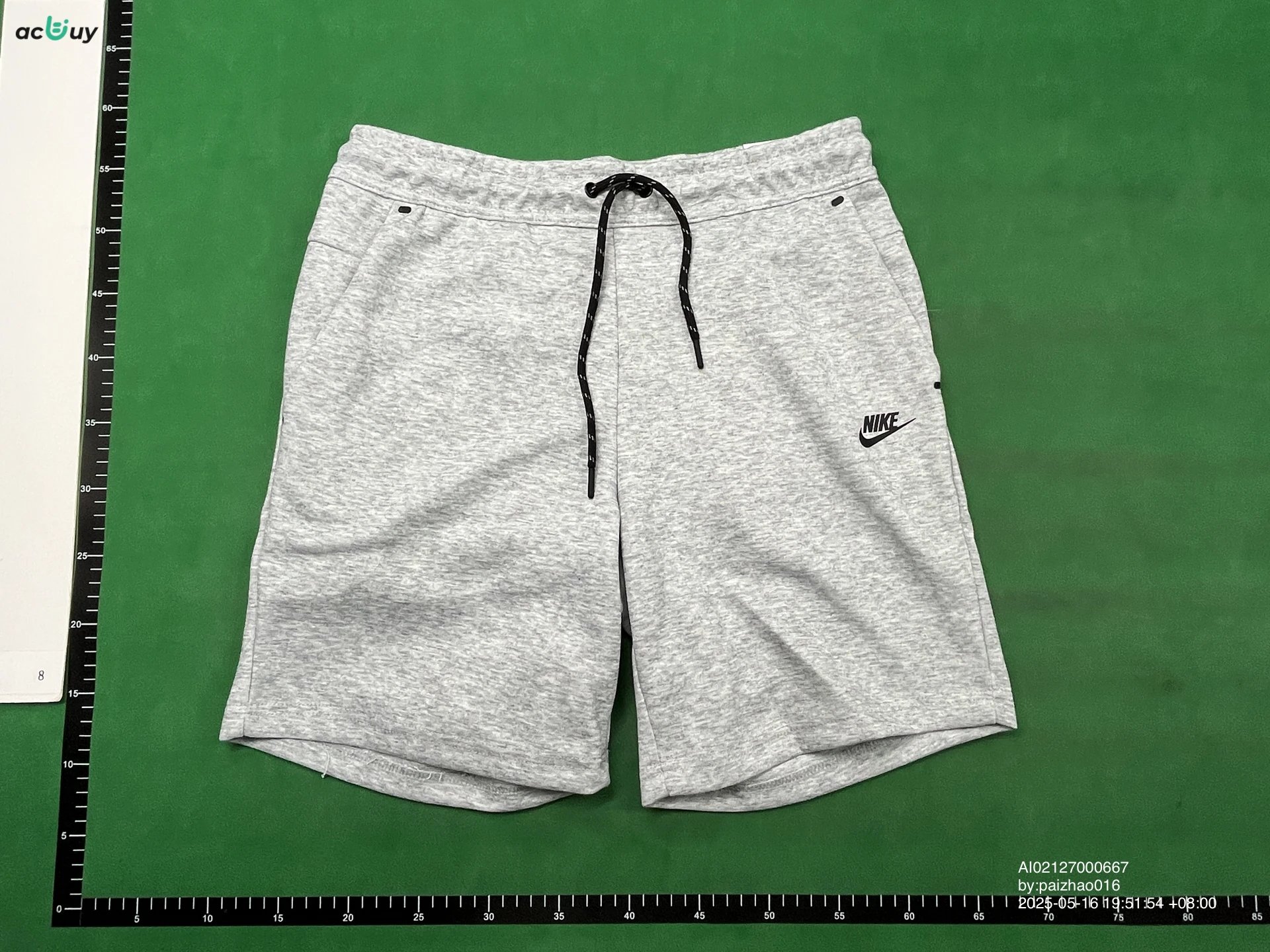 Nike Color-Block Windbreaker Shorts Navy/White/Gray - 11