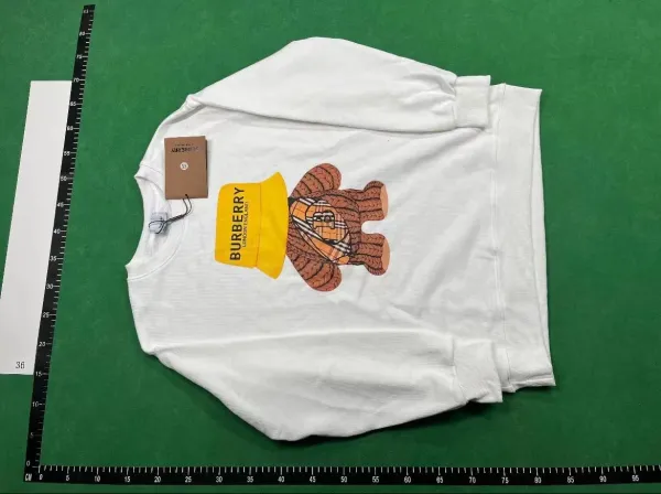 Burberry Thomas Bear Graphic Hoodie Black - 5