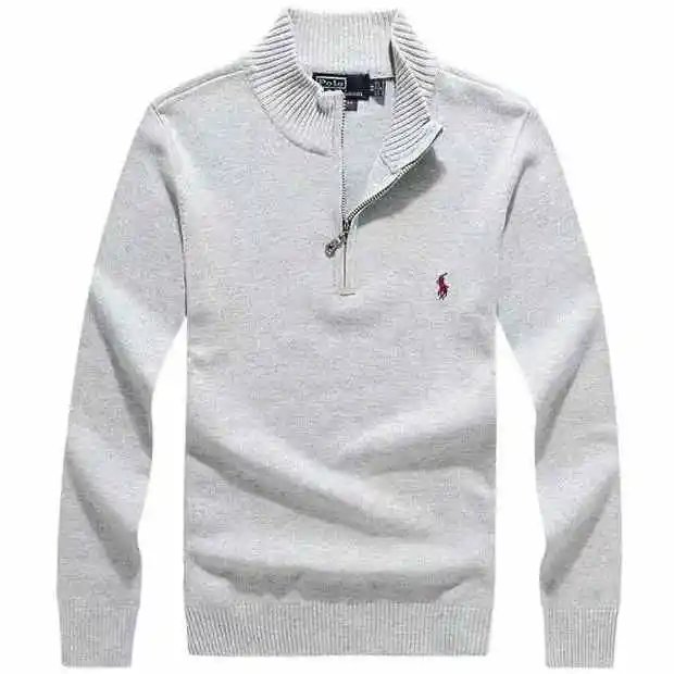 Polo Ralph Lauren Knitwear Quarter-Zip Mock-Neck Knit Sweater — Ral-51-03