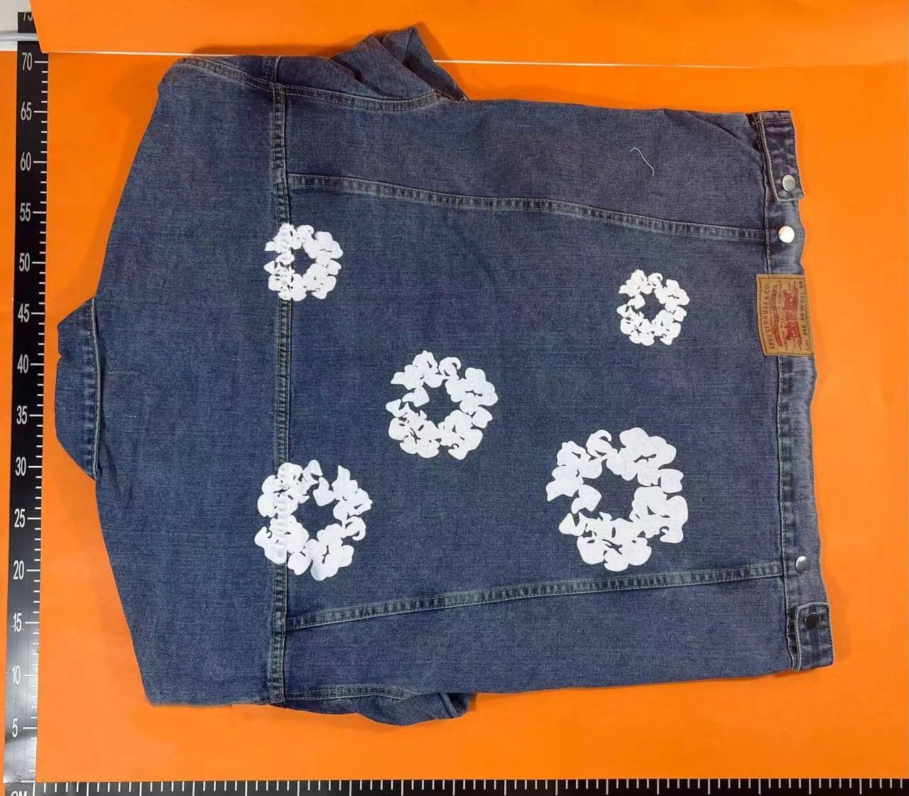 Design Floral Print Black Hoodie and Sweatpants Set - 7