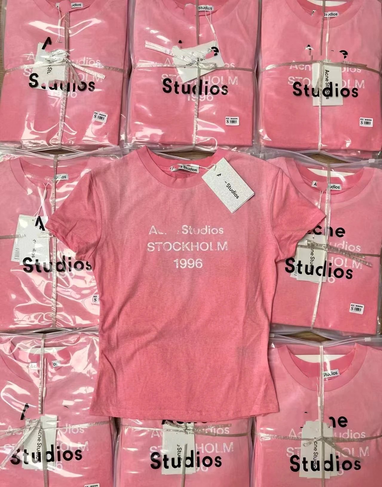 Peach Pink Short Sleeve