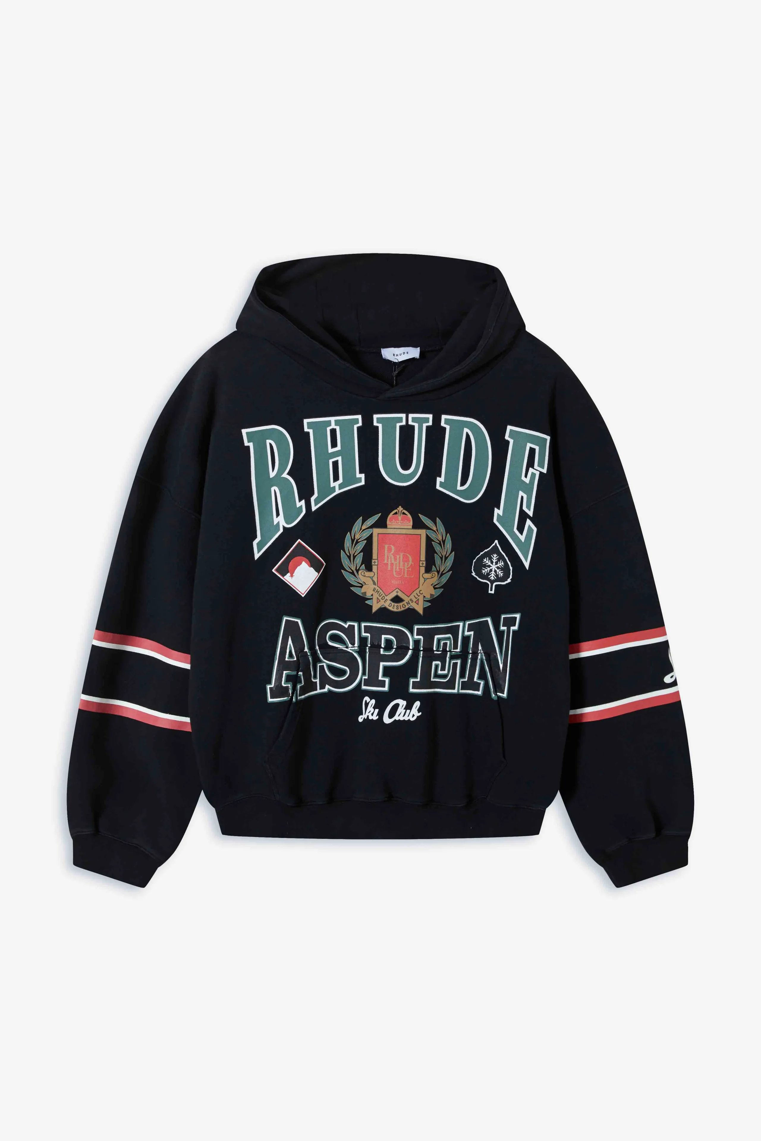 Rhude Ski Track Jacket Brown - 11