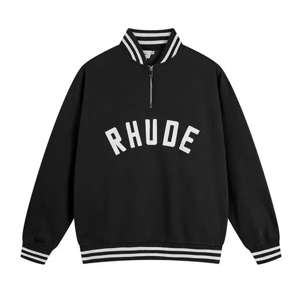 Rhude Ski Track Jacket Brown - 9