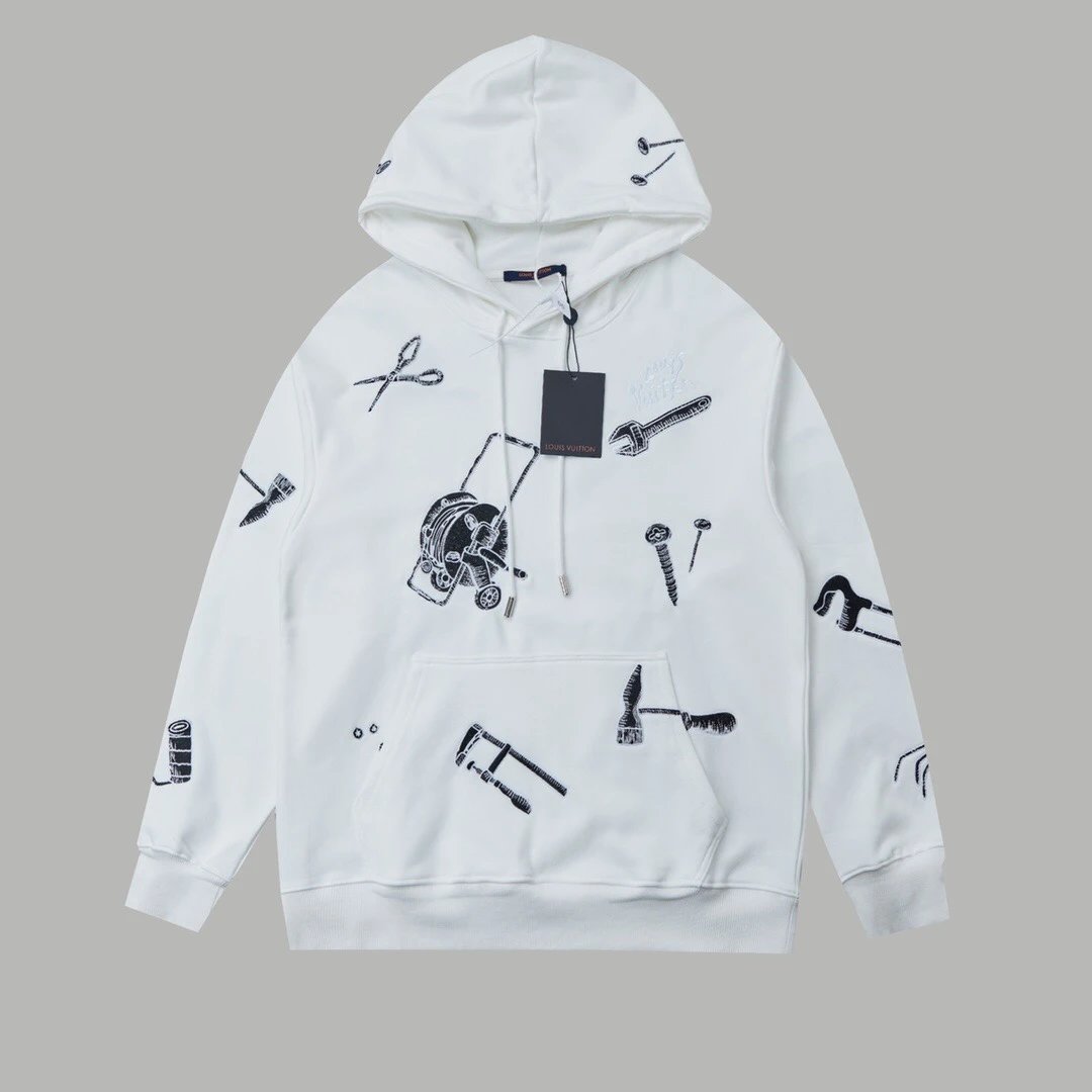 Louis Vuitton Hoodies & Sweatshirts Pullover with graphic and monogram designs — 9