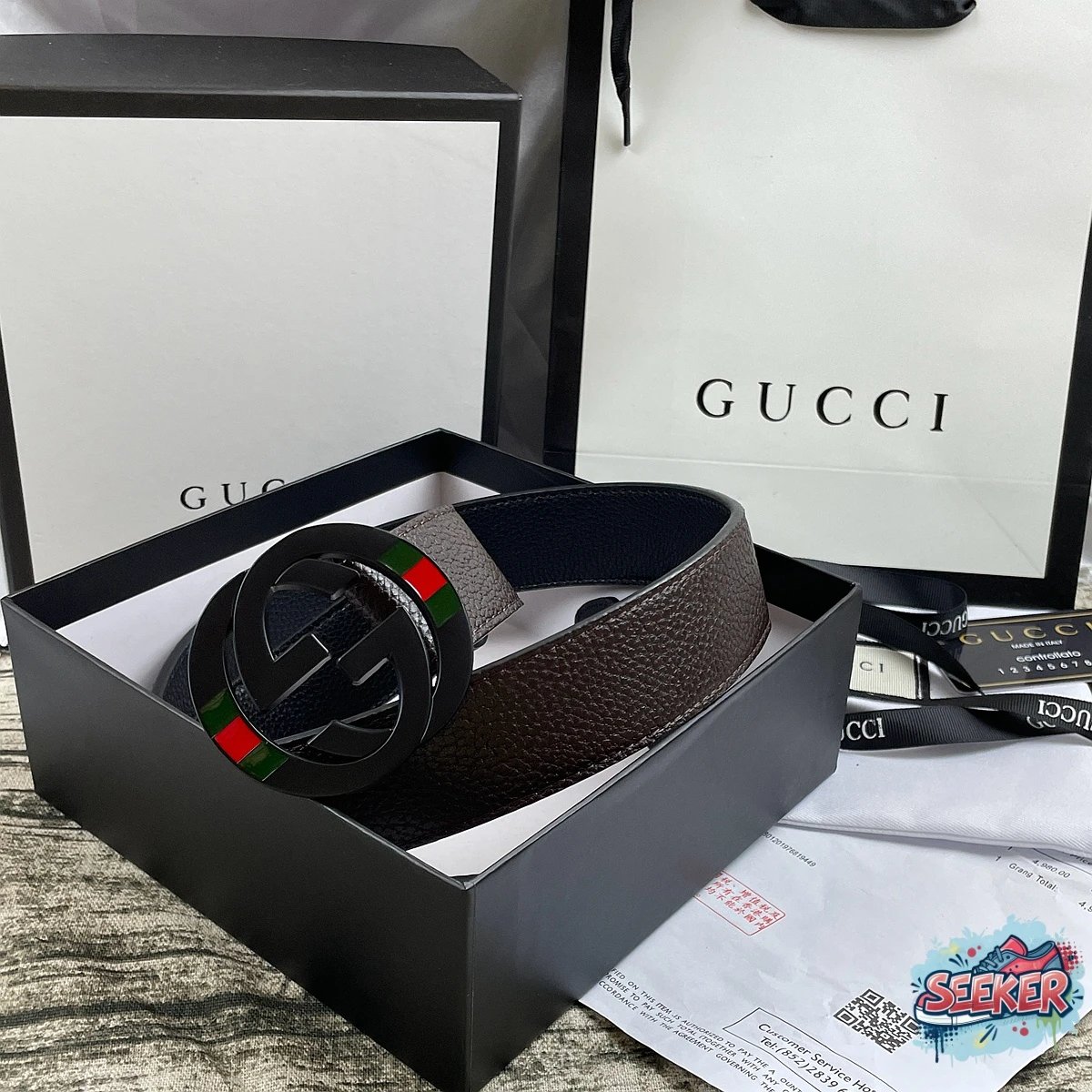 Gucci Belts GG Buckle Belt — 7