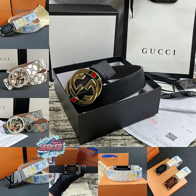 Gucci Belts GG Buckle Belt product detail image 1