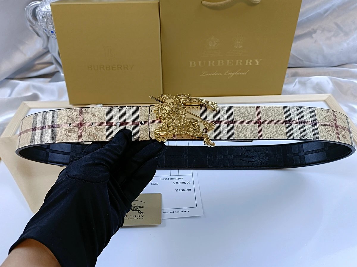 Gucci GG Marmont Belt Brown Leather with Red Enamel Buckle - 9