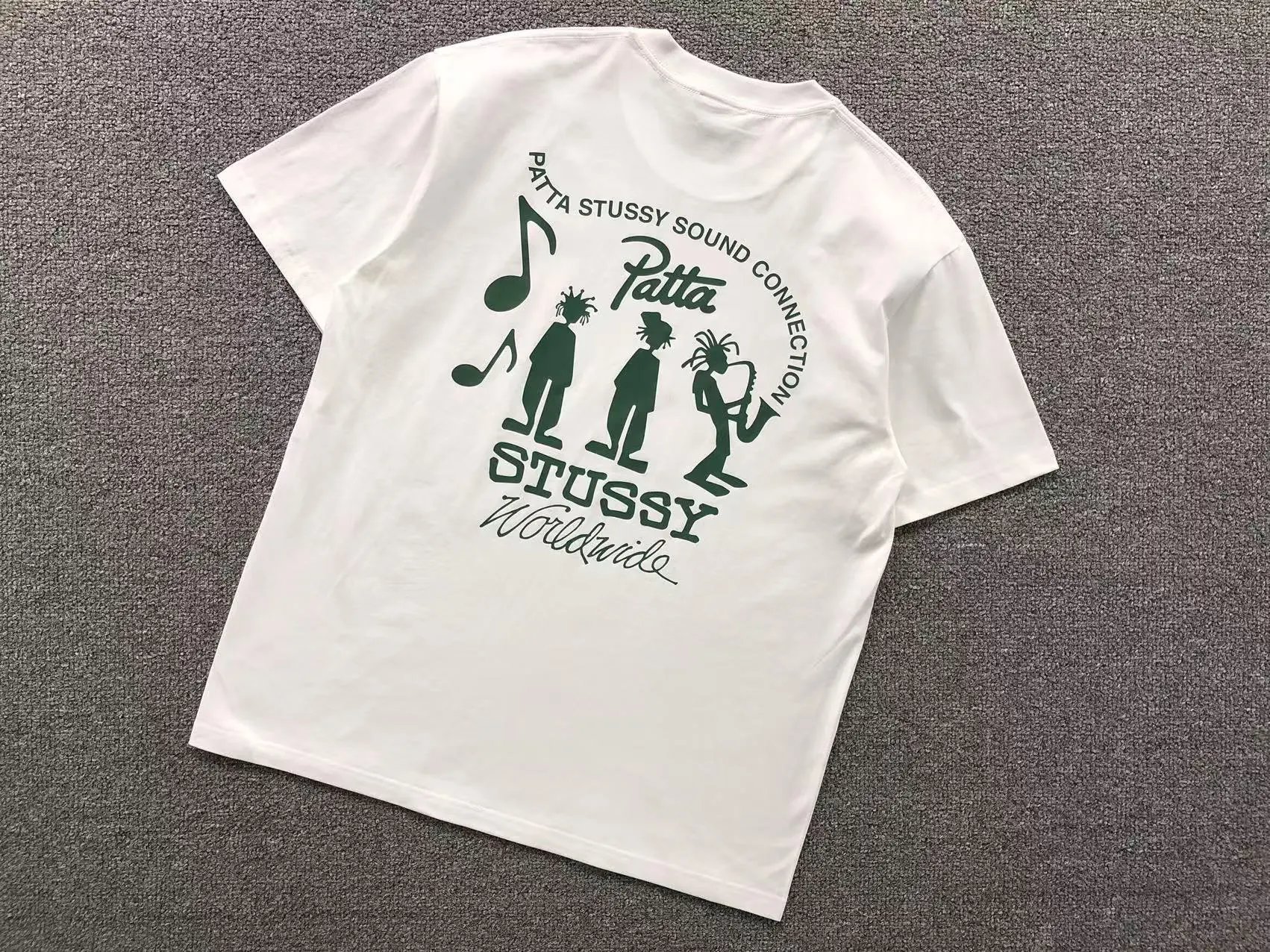 Stussy Circle Logo Black T-Shirt - 6