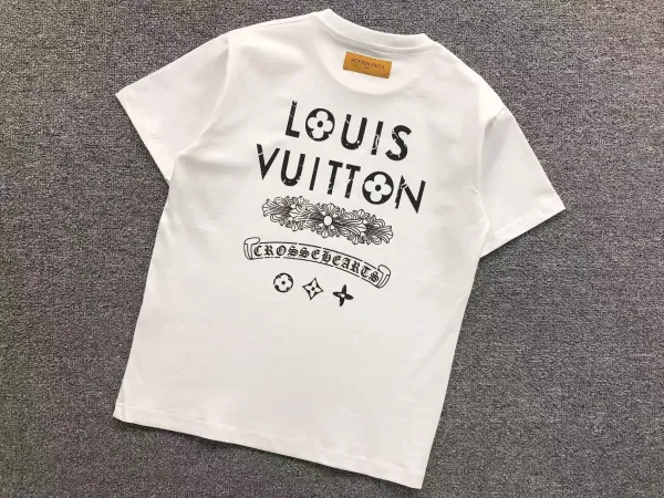 Louis Vuitton x Futura Vuitton! Graphic Print White T-Shirt - 16