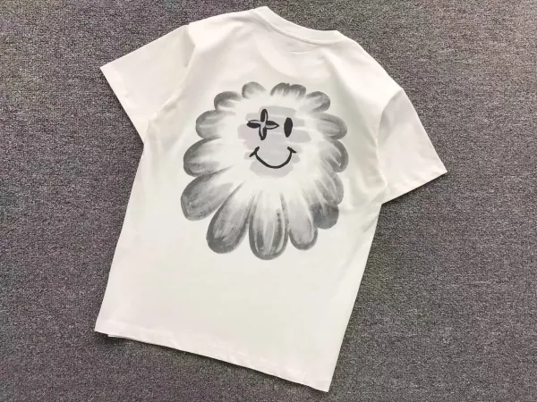 Louis Vuitton x Futura Vuitton! Graphic Print White T-Shirt - 15