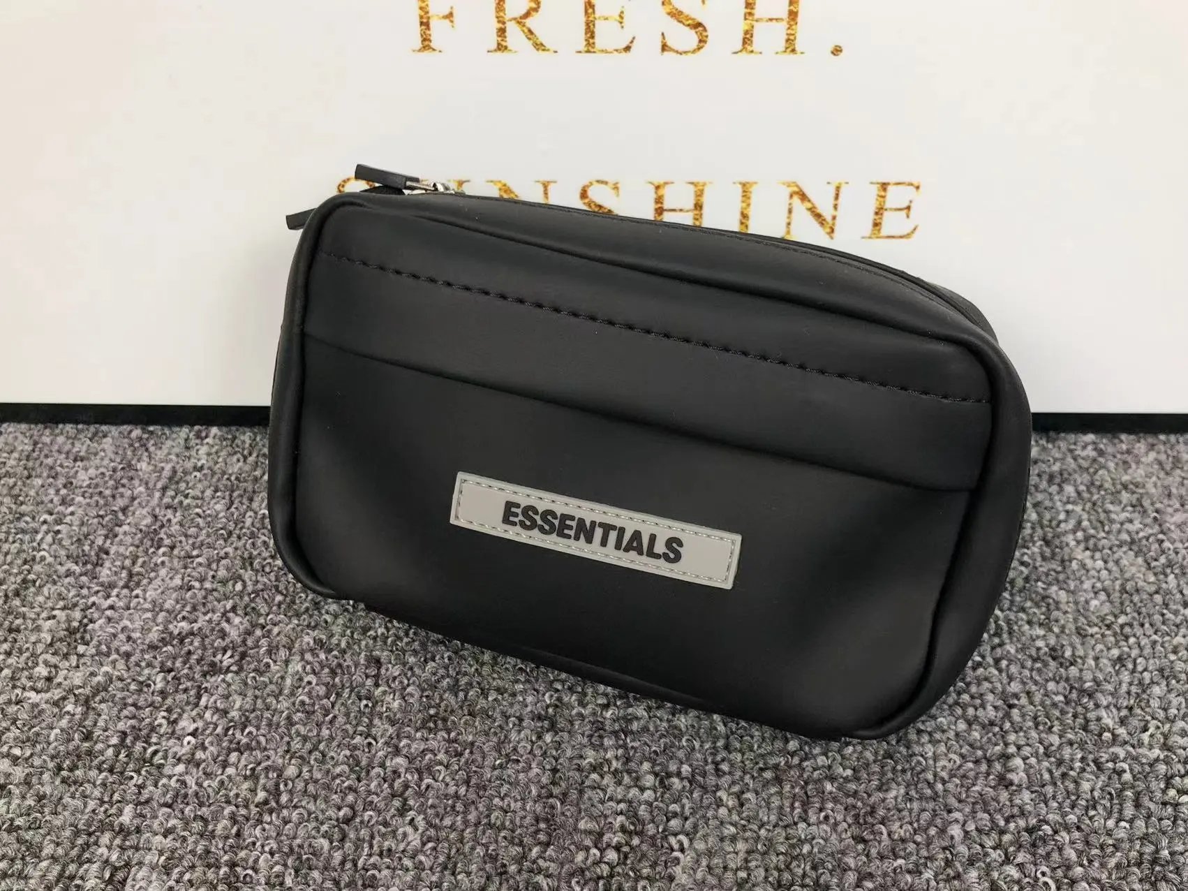 Fear of God Essentials Black Nylon Backpack - 17