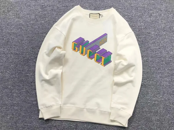 Gucci GG Circle Print Off-White Hoodie - 15