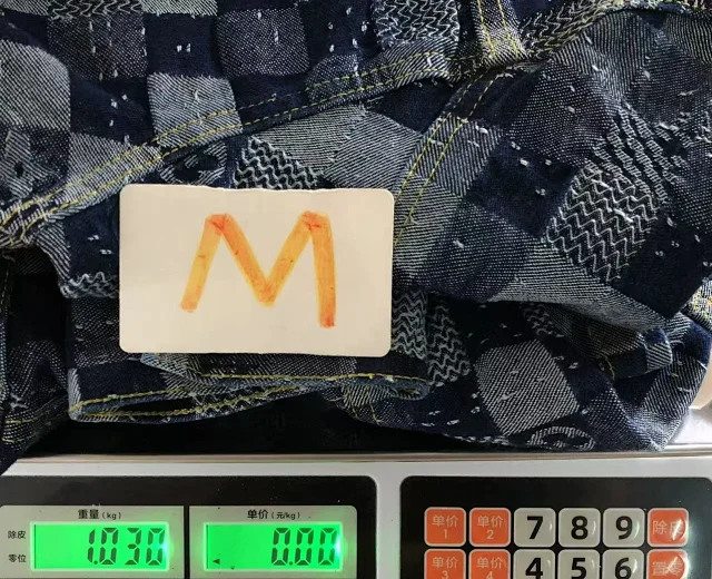 Louis Vuitton Matching Sets Denim Jacket and Jeans Set with Monogram Check Pattern product detail image 12