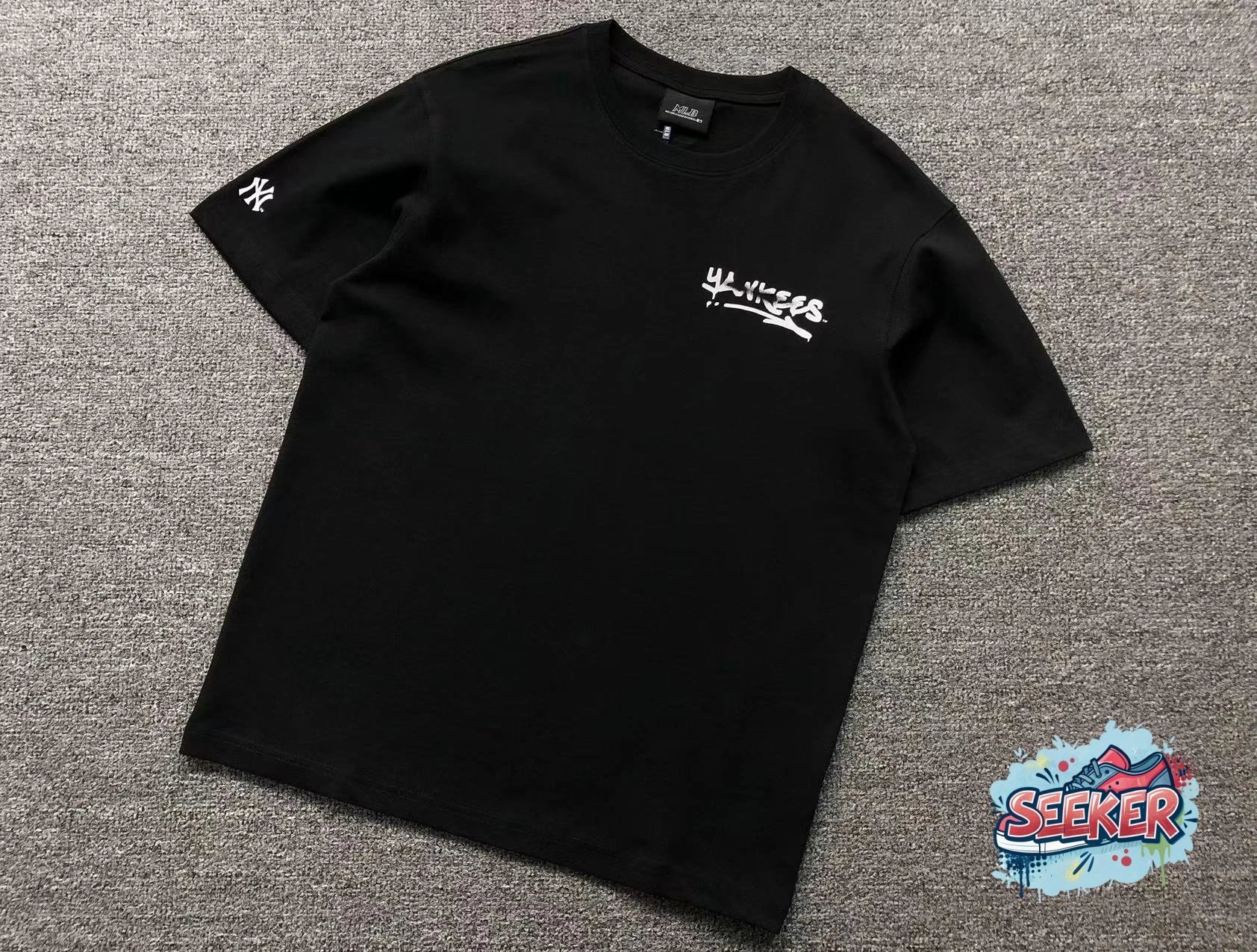 MLB New York Yankees Vintage Logo Blue T-Shirt - 15