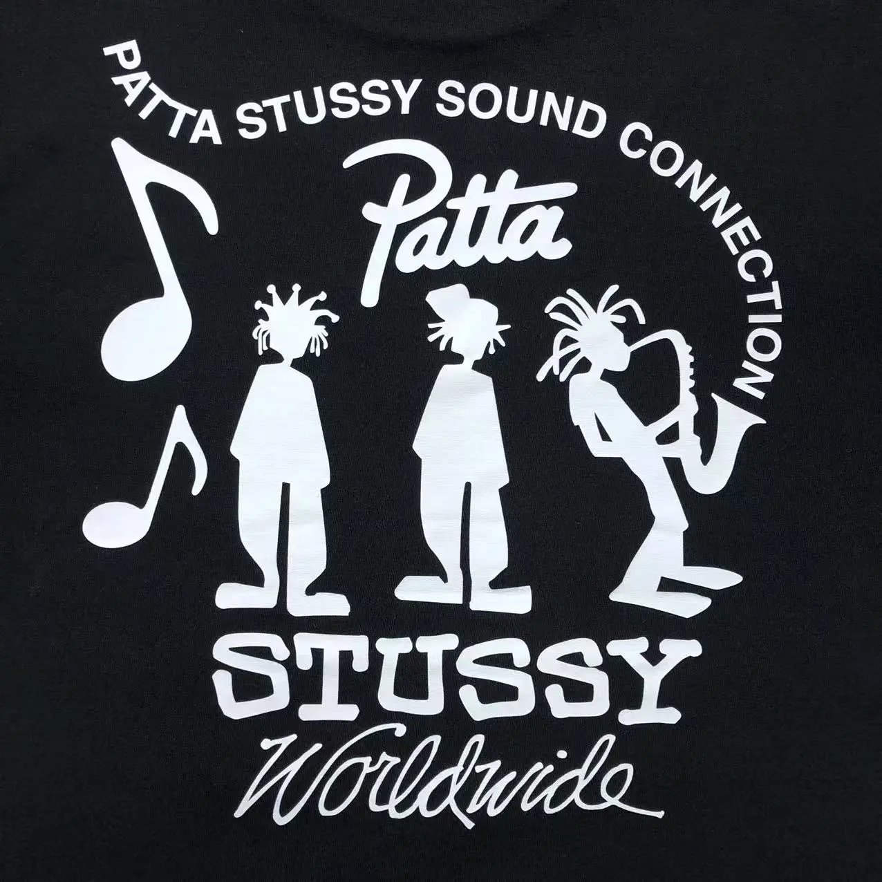 Stussy Circle Logo Black T-Shirt - 11