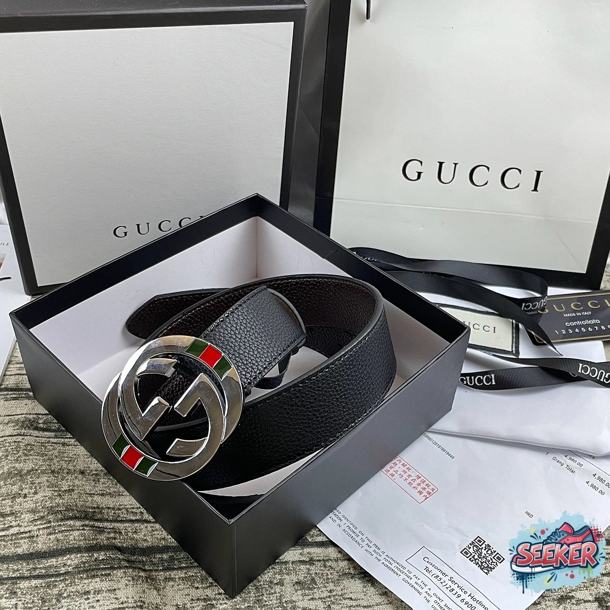 Gucci Belts GG Buckle Belt — 5