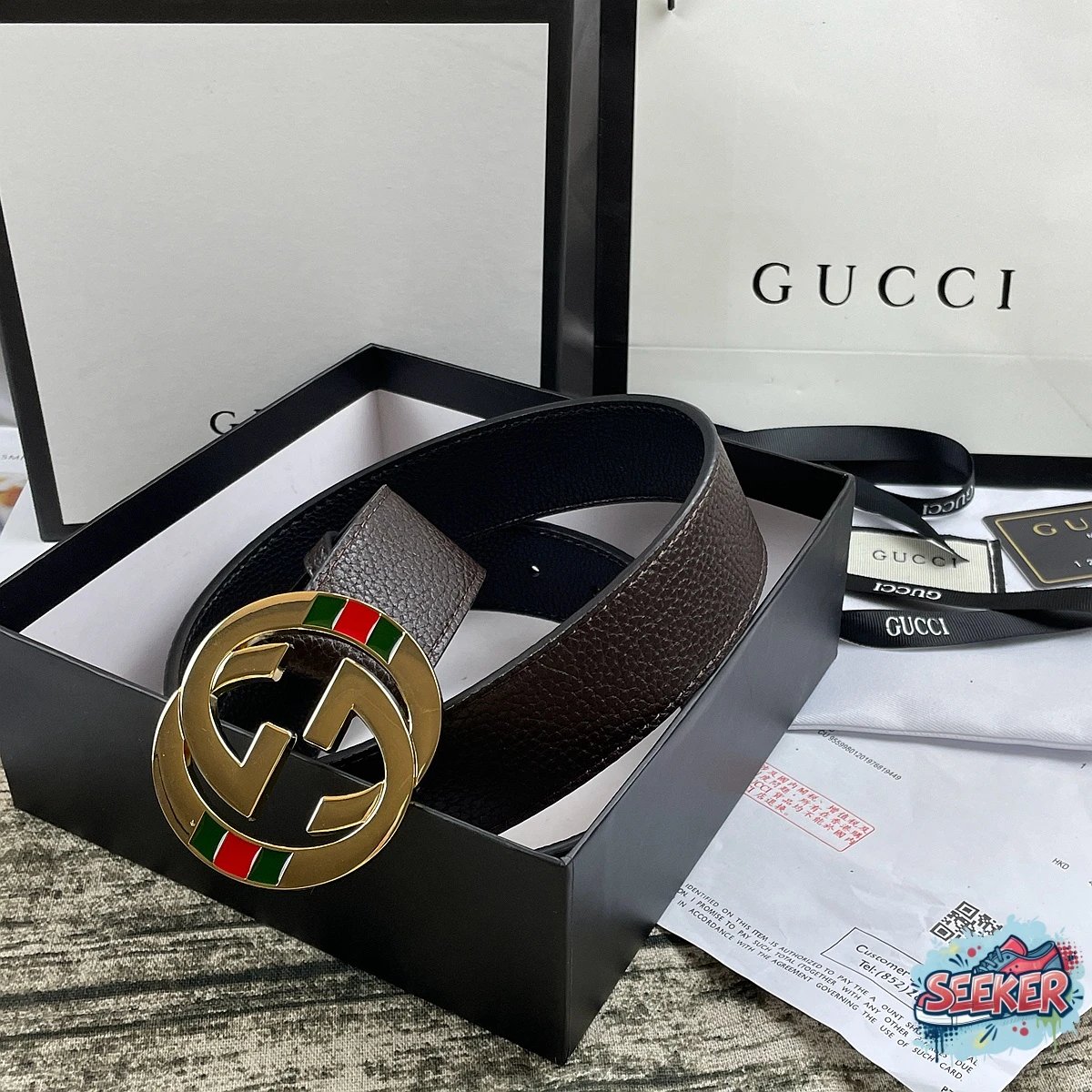 Gucci Belts GG Buckle Belt — 13