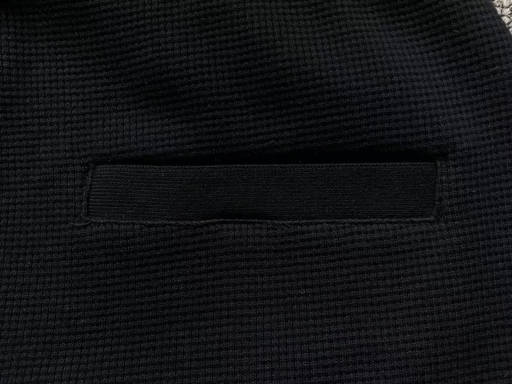 Thom Browne Stripe-Trimmed Waffle Knit Shorts Black - 14