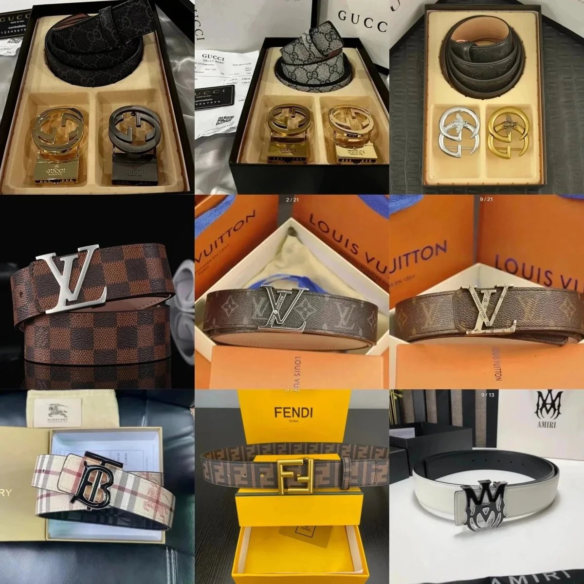 Gucci GG Supreme / Louis Vuitt