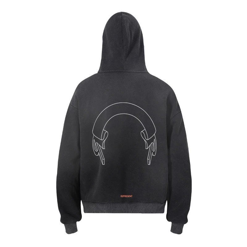 Represent Headphone Outline Hoodie